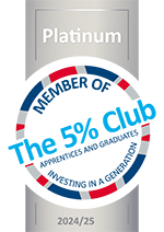 Platinum member of the 5% Club 2024/2025