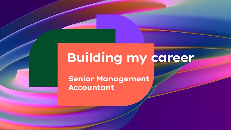 Building my career - Senior Management Accountant